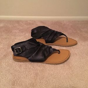 Black sandals